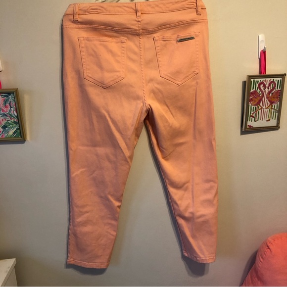Michael Kors from TJ maxx capri pant in coral size 8 - Picture 2 of 5